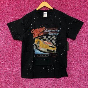Junk Food Miller High Life Racing Splatter T-Shirt Medium